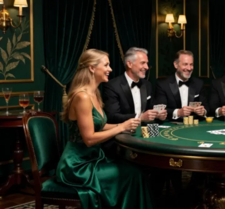 Zártkörű, kaszinó hangulatú privát esemény elegáns környezetben